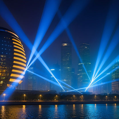 Waterproof 540° Rotation Outdoor LED Beam Spot Light Special Effects Lighting - Flyachilles