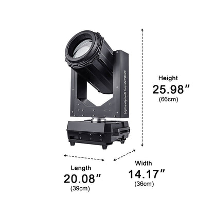 Waterproof 540° Rotation Outdoor LED Beam Spot Light Special Effects Lighting - Flyachilles