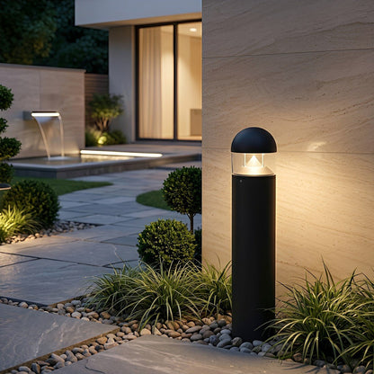 Waterproof Aluminum Metal Post Bollard Light Pillar Lantern Pathway - Flyachilles