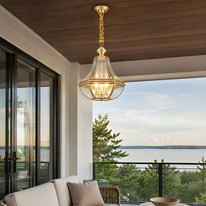 Waterproof Copper Luxury Diamond LED Outdoor Pandent Lights - Flyachilles