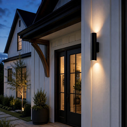 Waterproof Cylinder Up and Down Outdoor Wall Light - Flyachilles