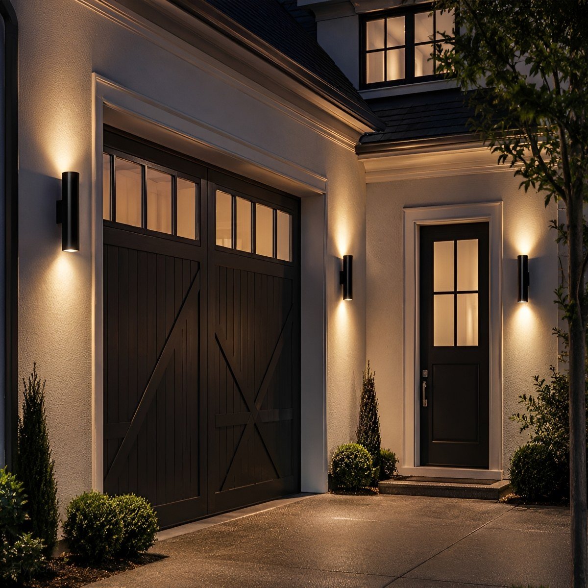 Waterproof Cylinder Up and Down Outdoor Wall Light - Flyachilles