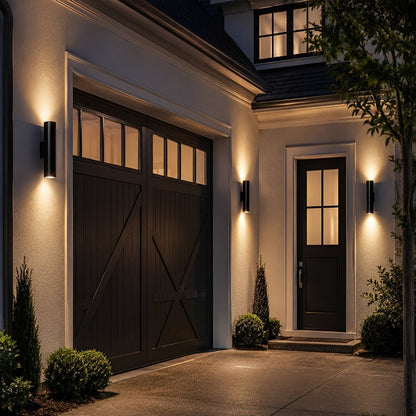Waterproof Cylinder Up and Down Outdoor Wall Light - Flyachilles