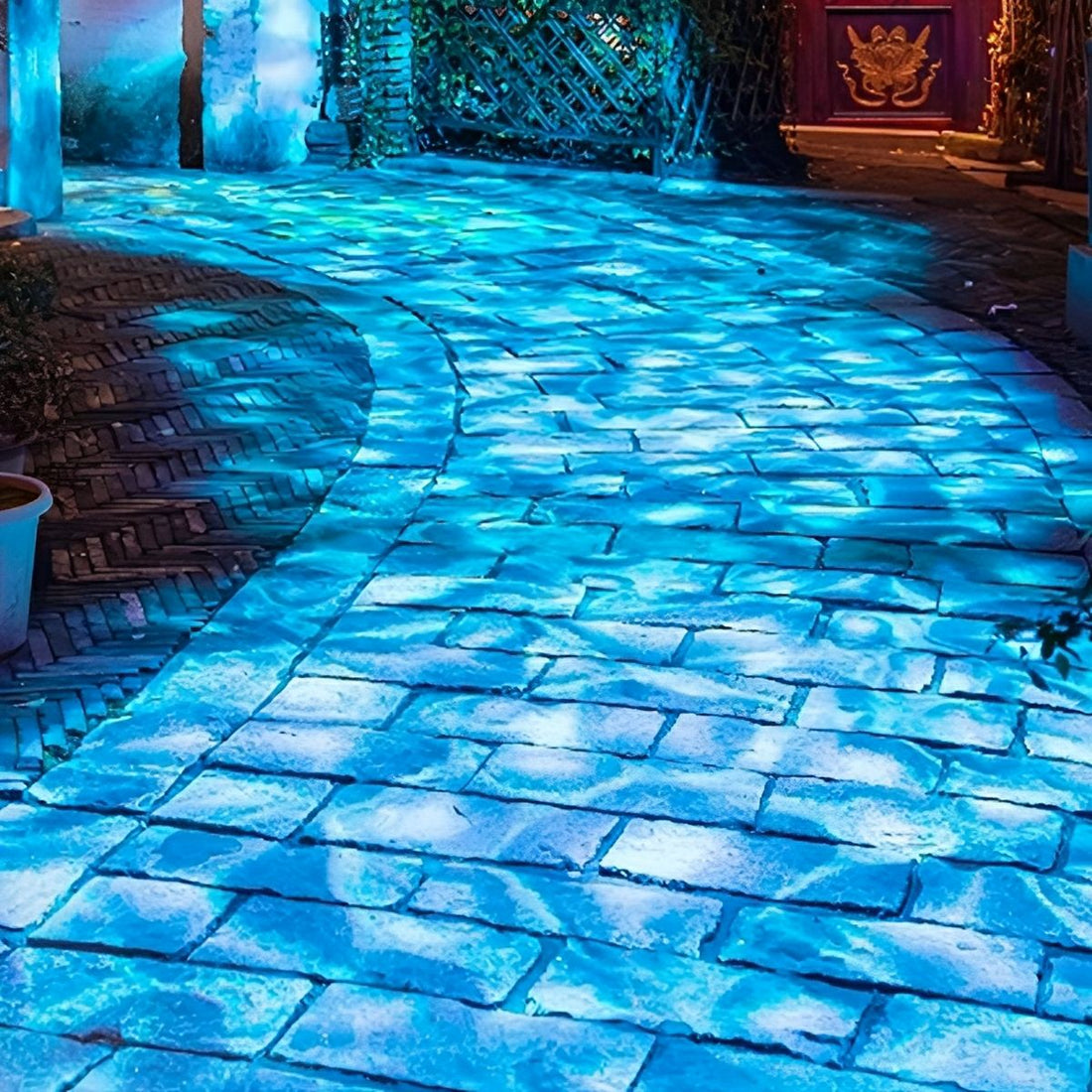 Waterproof Dynamic Water Waves LED Spot Light Ambient Lighting - Flyachilles