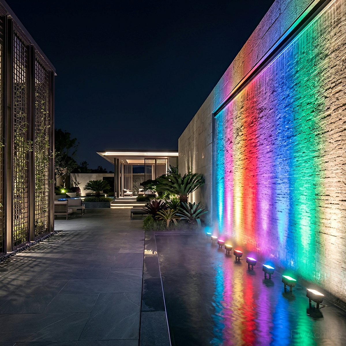 Waterproof IP65 LED Modern Outdoor Wall Lights Spotlight Lighting - Flyachilles