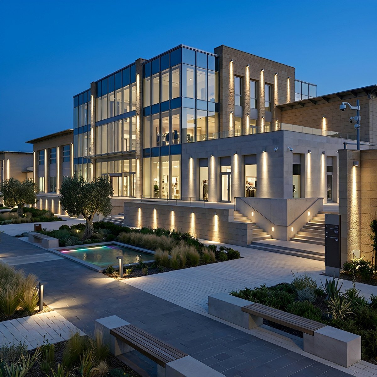 Waterproof IP65 LED Modern Outdoor Wall Lights Spotlight Lighting - Flyachilles