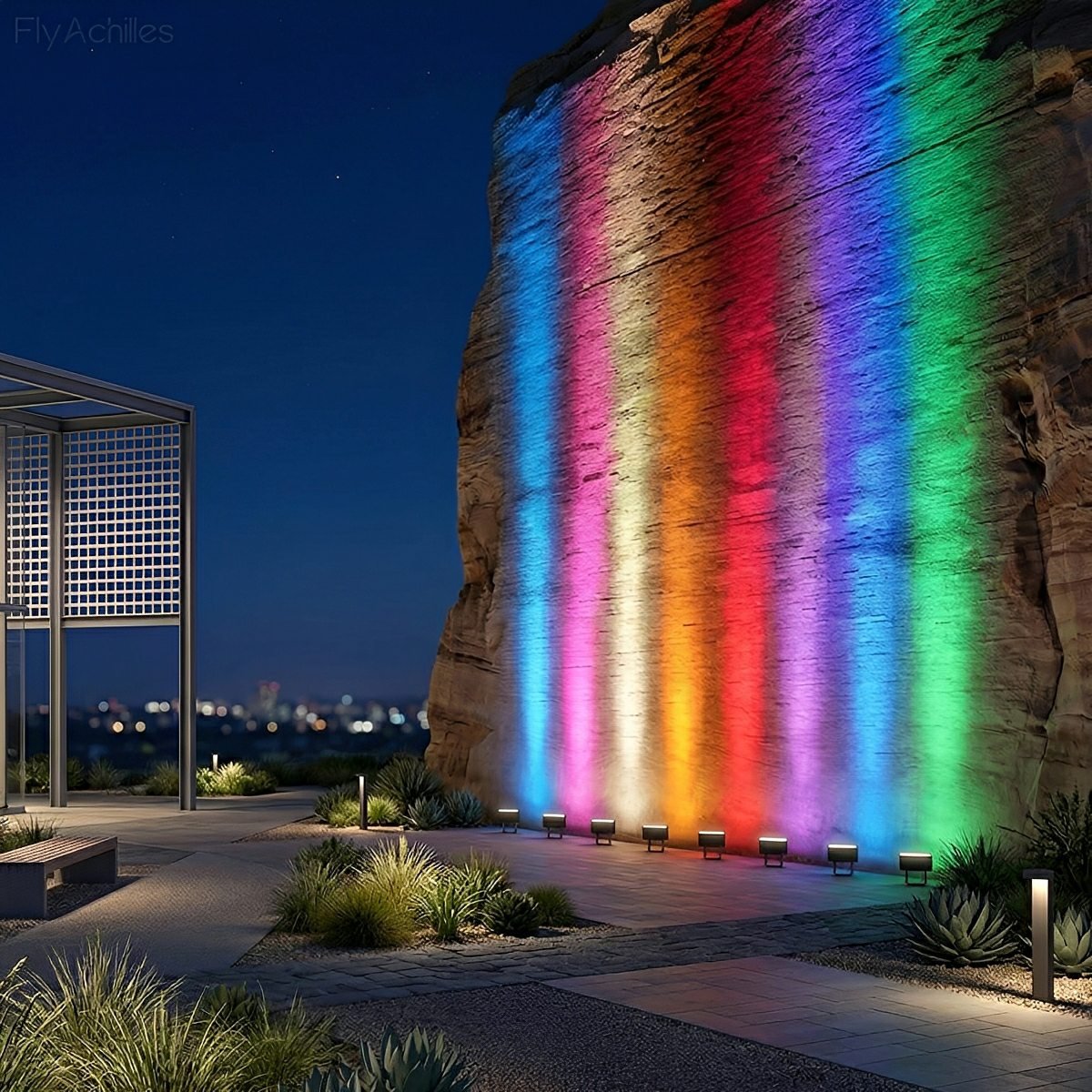 Waterproof IP65 LED Modern Outdoor Wall Lights Spotlight Lighting - Flyachilles