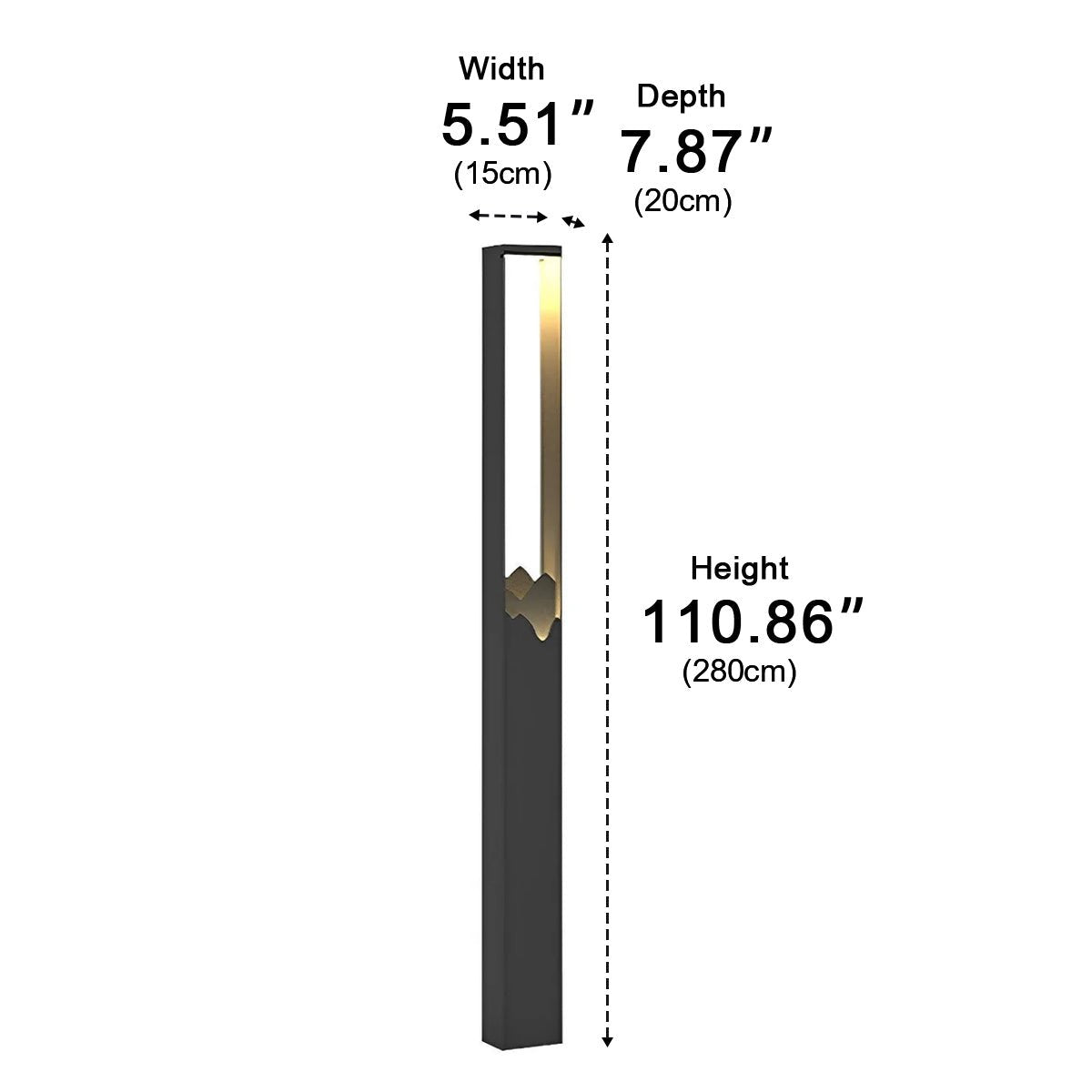 Waterproof LED Mountain Scenery Outdoor Path Lights - Flyachilles