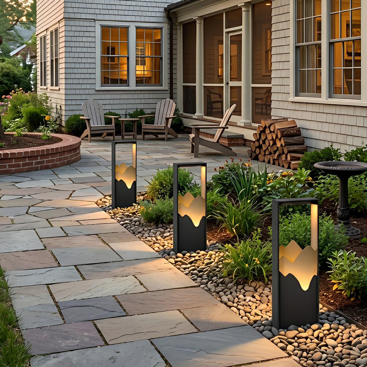 Waterproof LED Mountain Scenery Outdoor Path Lights - Flyachilles