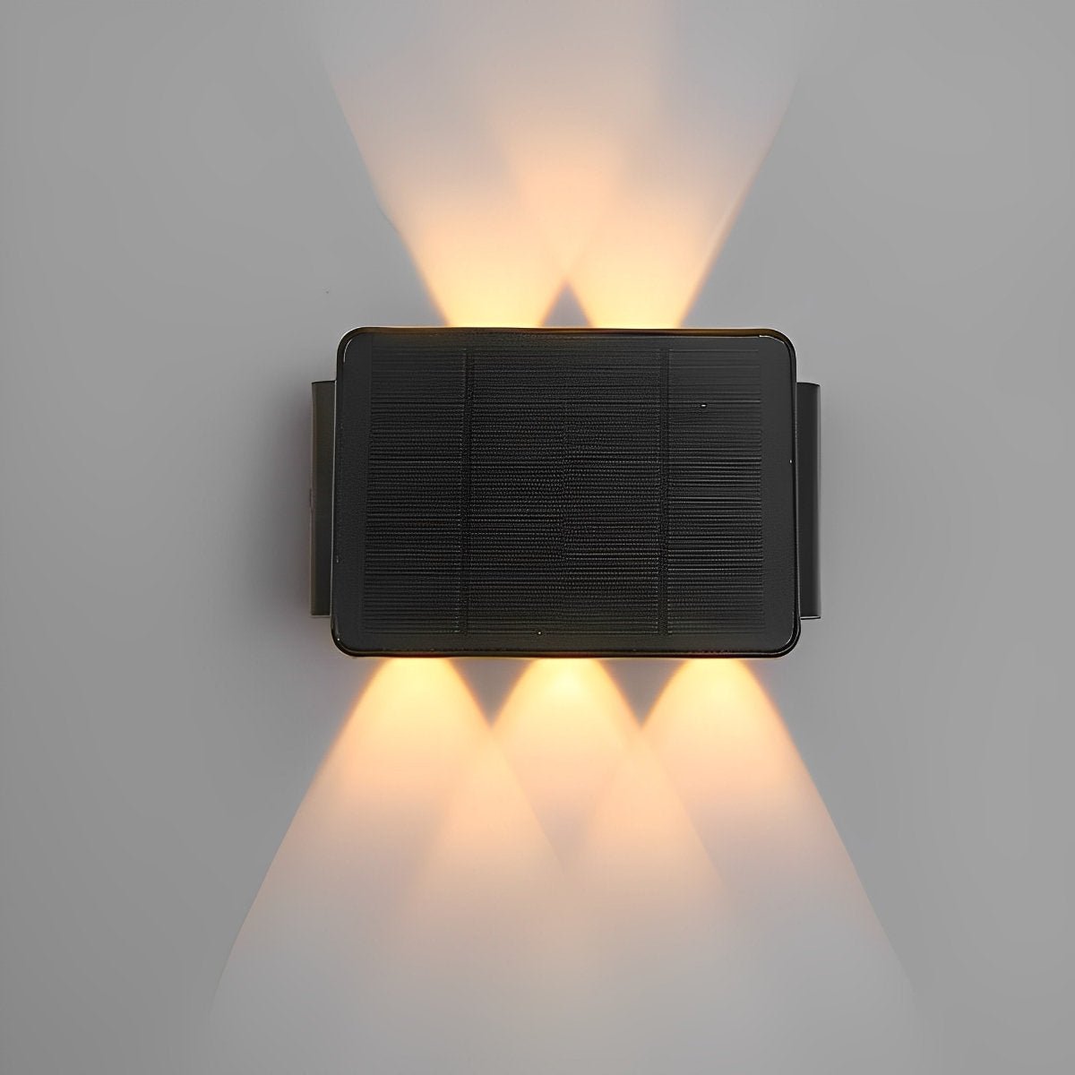 Waterproof LED Up and Down Lights Solar Wall Lamp Wall Washer Lights - Flyachilles