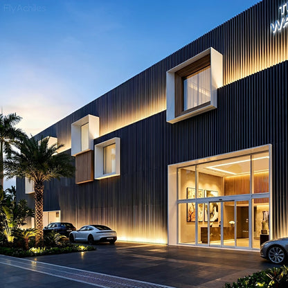 Waterproof LED Wall Washer Light DC24V – Outdoor Architectural Facade Lighting - Flyachilles