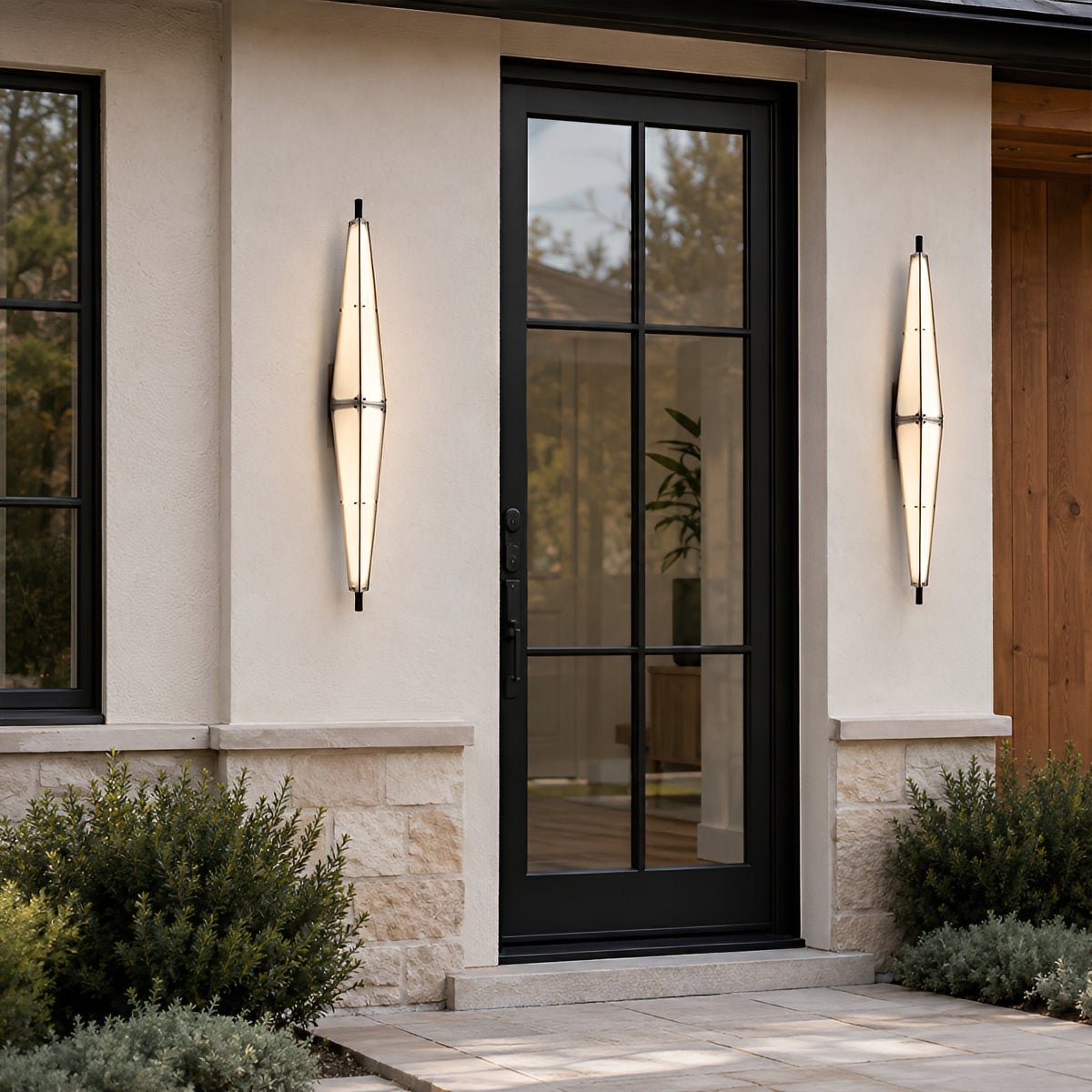 Waterproof Luxury Diamond Outdoor Wall Light - Flyachilles