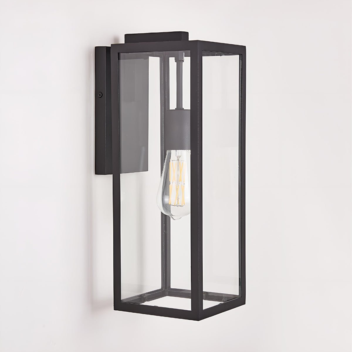 Waterproof Modern Farmhouse Rectangular Outdoor LED Porch Wall Lights - Flyachilles