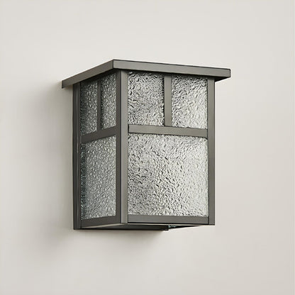Waterproof Modern Farmhouse Square Outdoor LED Porch Wall Lights - Flyachilles