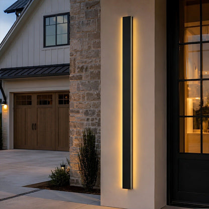 Waterproof Modern LED Long Strip Outdoor Wall Porch Lights - Flyachilles