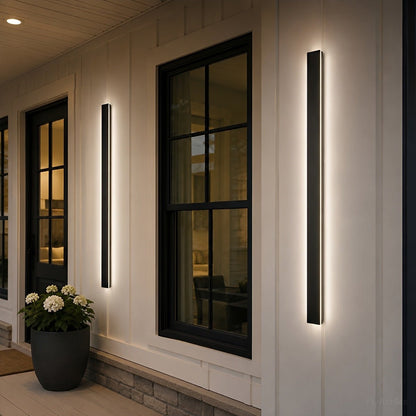 Waterproof Modern LED Long Strip Outdoor Wall Porch Lights - Flyachilles