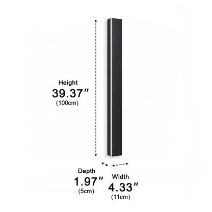 Waterproof Modern LED Long Strip Outdoor Wall Porch Lights - Flyachilles