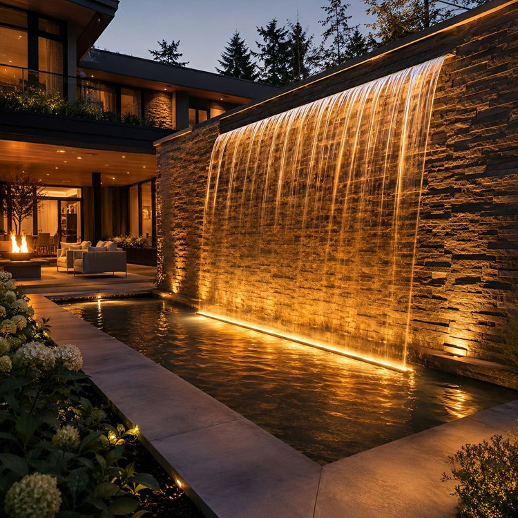Waterproof Modern LED Outdoor Wall Washer Light IP68 Landscape Lighting - Flyachilles