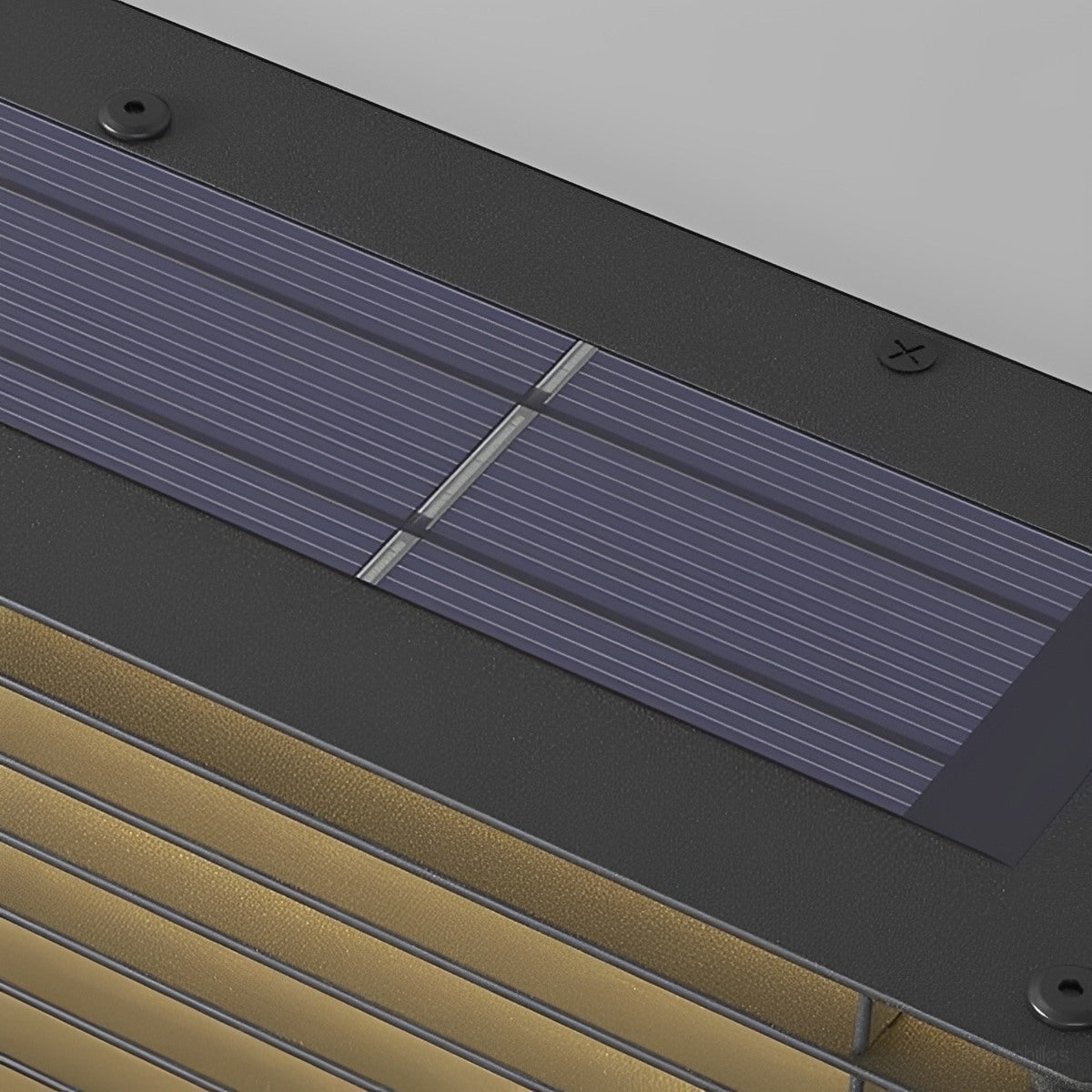 Waterproof Modern Louvered LED Outdoor Wall Light - Flyachilles