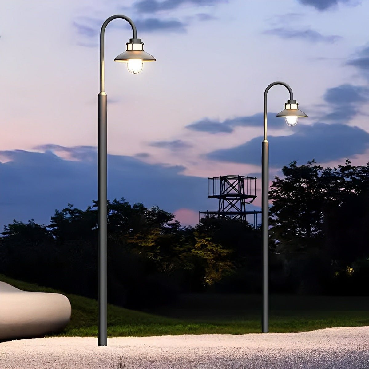 Waterproof Modern Outdoor Lantern Pathway Street Lights - Flyachilles