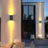 Waterproof Modern Rectangular Up&Down LED Outdoor Wall Washer Lights - Flyachilles