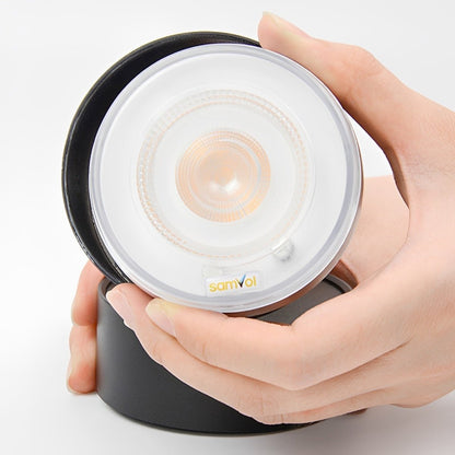 Waterproof Modern Round Adjustable Angle Outdoor Porch LED Wall Lights - Flyachilles