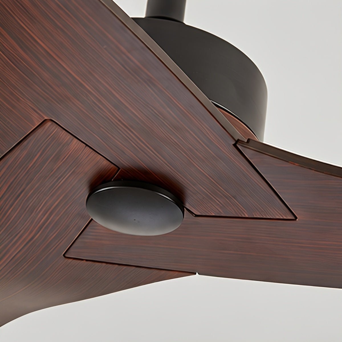 Waterproof Modern Sculpted Curved 3-Blade Outdoor Ceiling Fan - Flyachilles