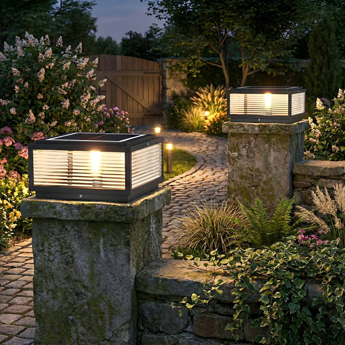 Waterproof Modern Square Outdoor Post Lights Fence Pillar Light - Flyachilles