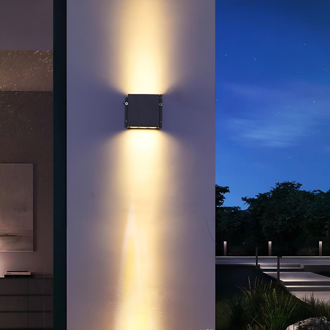 Waterproof Modern Up&Down LED Outdoor Wall Washer Spot Lights - Flyachilles
