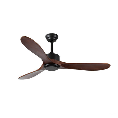 Waterproof Modern Wood 3-Blade Outdoor Ceiling Fan - Flyachilles