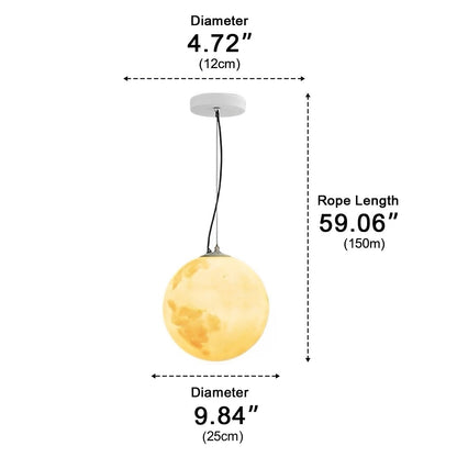 Waterproof Moon Garden Landscape Outdoor Ceiling Lights - Flyachilles