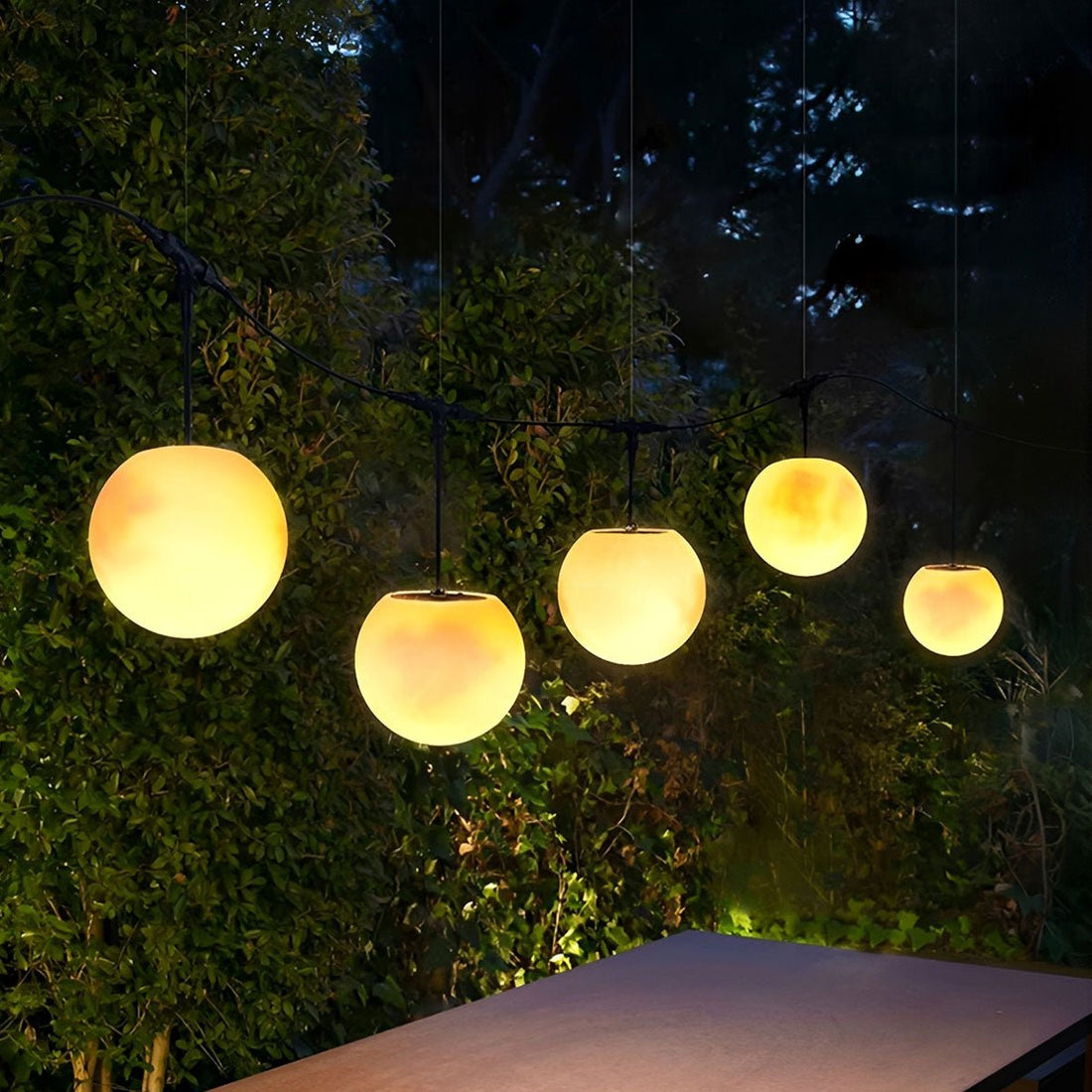 Waterproof Moon Garden Landscape Outdoor String Lights - Flyachilles