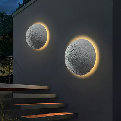 Waterproof Moon Outdoor LED Porch Exterior Wall Lights - Flyachilles