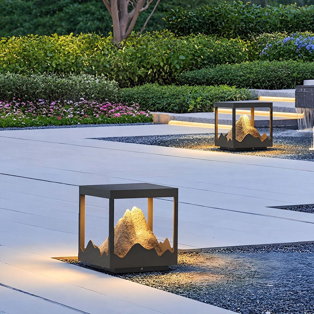 Waterproof Mountain Outdoor Post Cap Light Landscape Lighting - Flyachilles