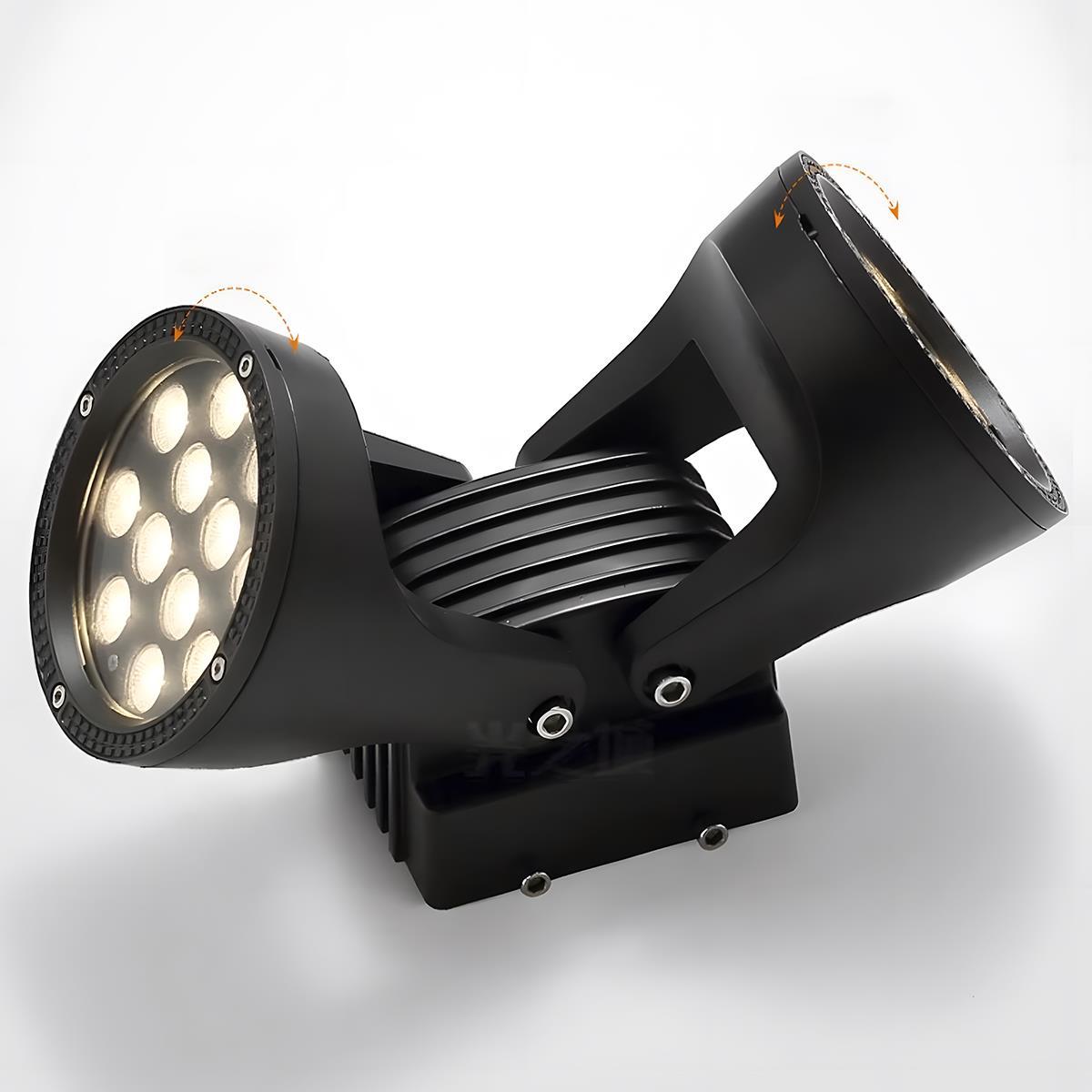 Waterproof Outdoor Adjustable Up and Down LED Exterior Wall Lights Spotlight - Flyachilles