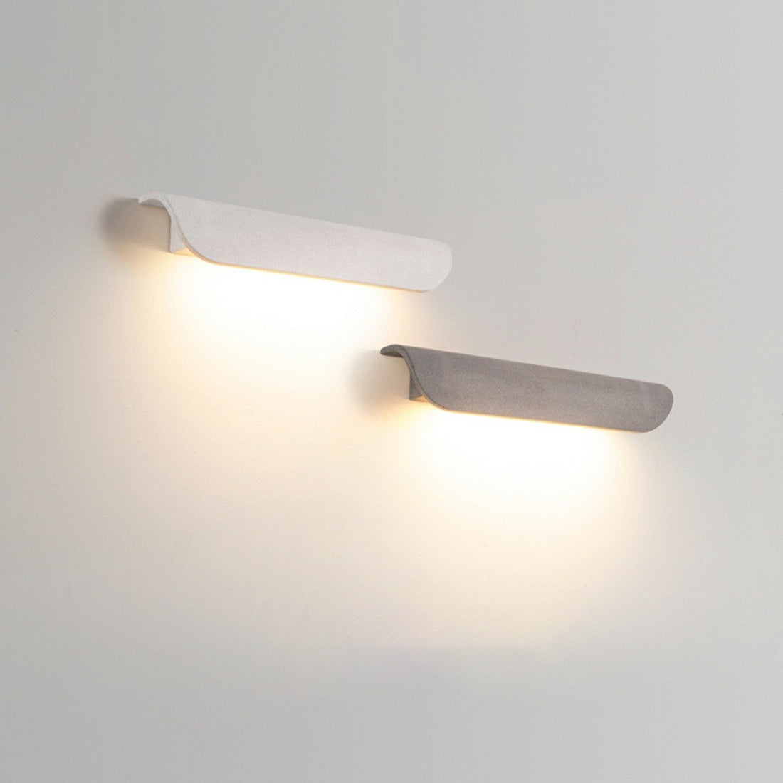 Waterproof Outdoor Cement Curved Tiles LED Porch Wall Lights - Flyachilles