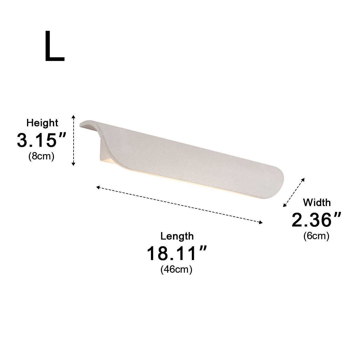 Waterproof Outdoor Cement Curved Tiles LED Porch Wall Lights - Flyachilles