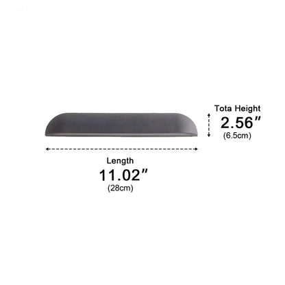 Waterproof Outdoor Concrete Curved Dom LED Porch Light Exterior Wall Lights - Flyachilles