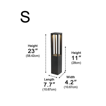 Waterproof Outdoor Garden LED Lawn Lamp Bollard Path Lights - Flyachilles