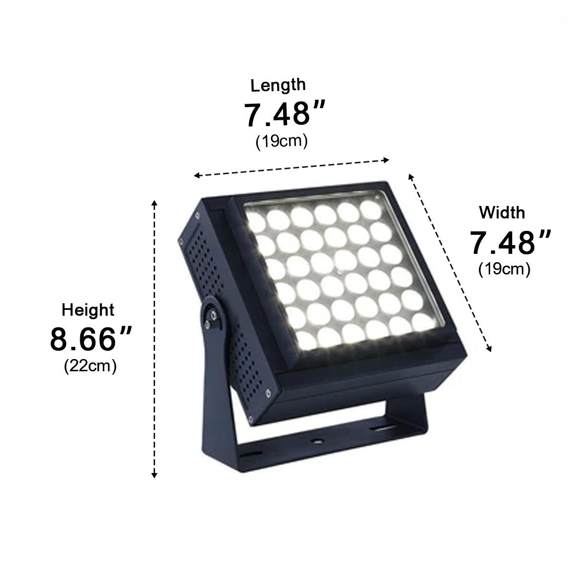 Waterproof RGB Outdoor Landscape Spot Light with Remote Control