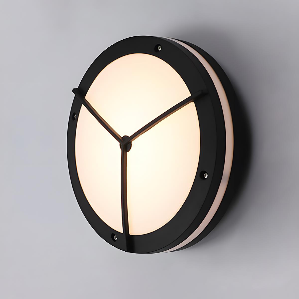 Waterproof Outdoor LED Round Porch Light Exterior Wall Lights - Flyachilles