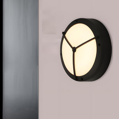 Waterproof Outdoor LED Round Porch Light Exterior Wall Lights - Flyachilles