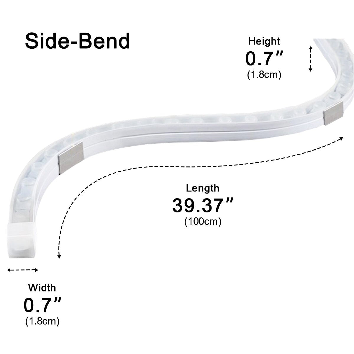 Waterproof Outdoor Recessed LED Flexible Linear Wall Washer DC24V - Flyachilles