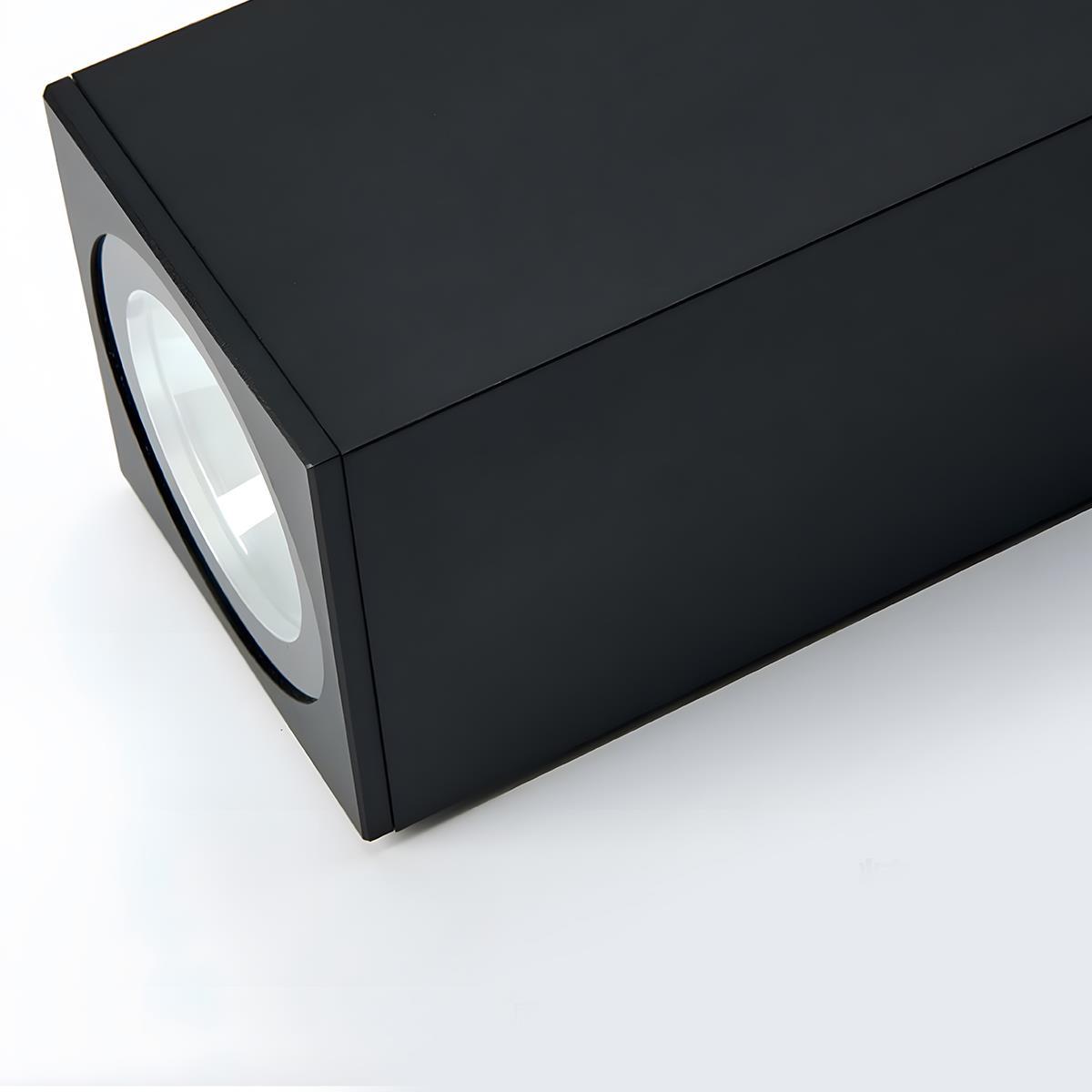 Waterproof Outdoor Rectangular Up and Down Dimmable Exterior Wall Lights - Flyachilles