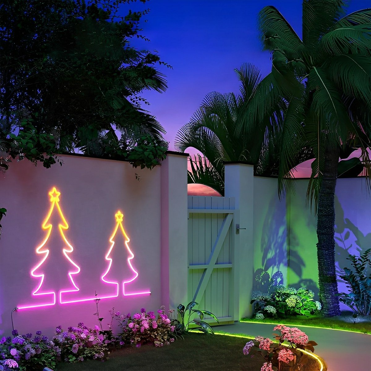 Waterproof Outdoor RGB Recessed Flexible LED Linear Light - Flyachilles