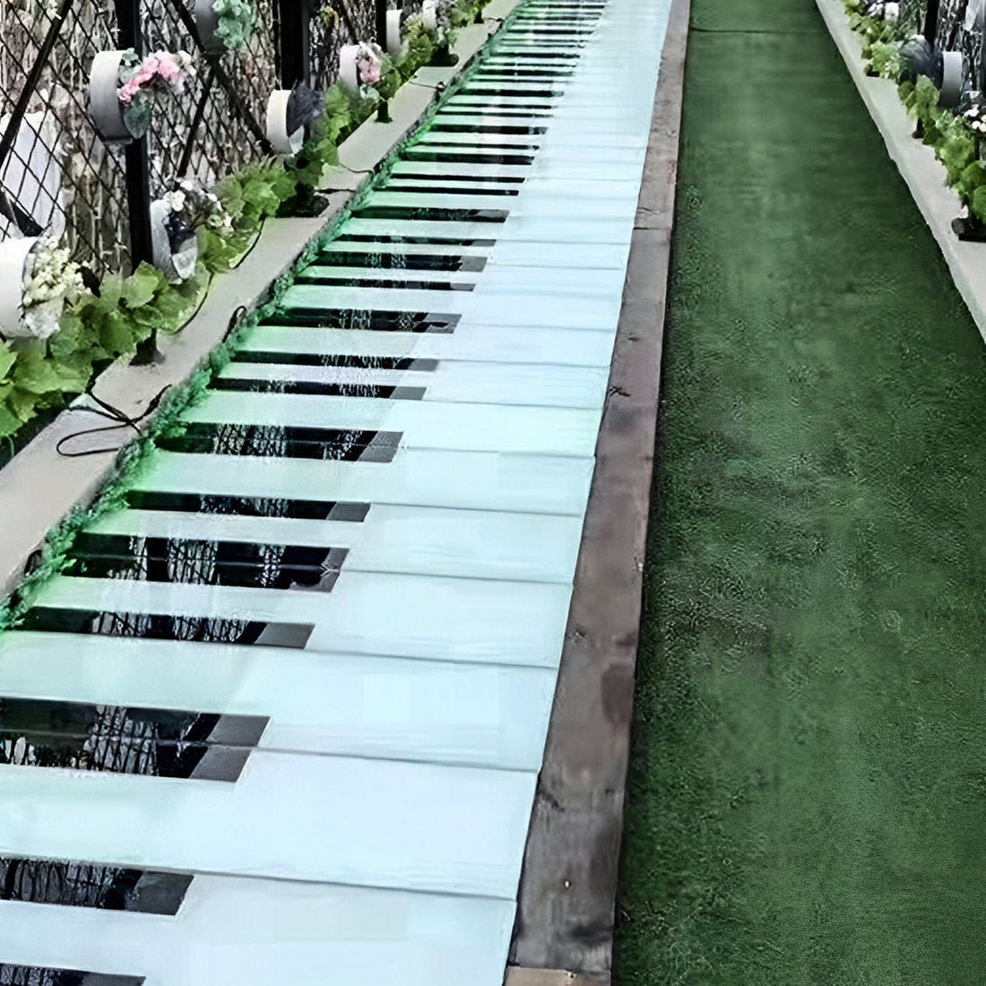 Waterproof Outdoor RGB Step Induction Piano LED Recessed Light Deck Lights DC24V - Flyachilles