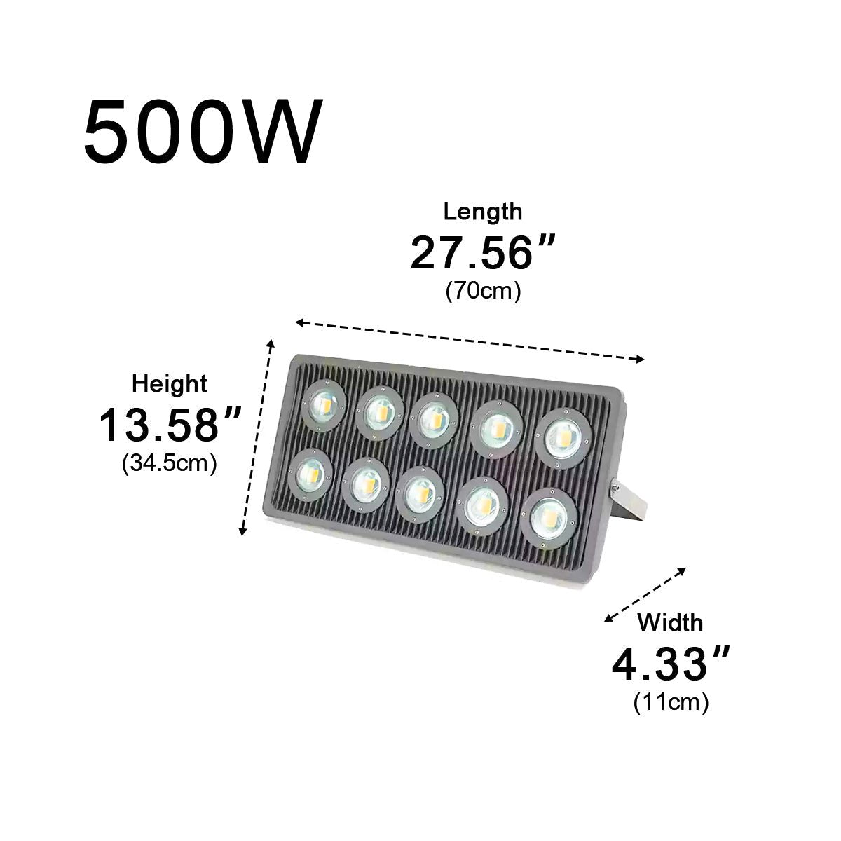 Waterproof Outdoor Safety Explosion - Proof LED Floodlight - Flyachilles