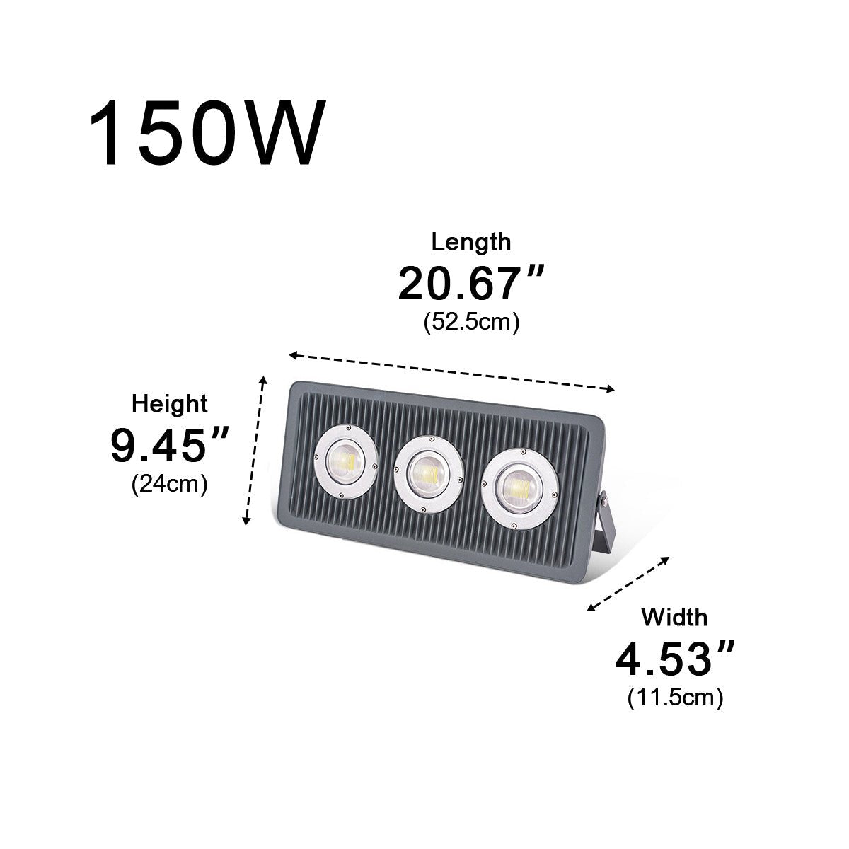 Waterproof Outdoor Safety Explosion - Proof LED Floodlight - Flyachilles
