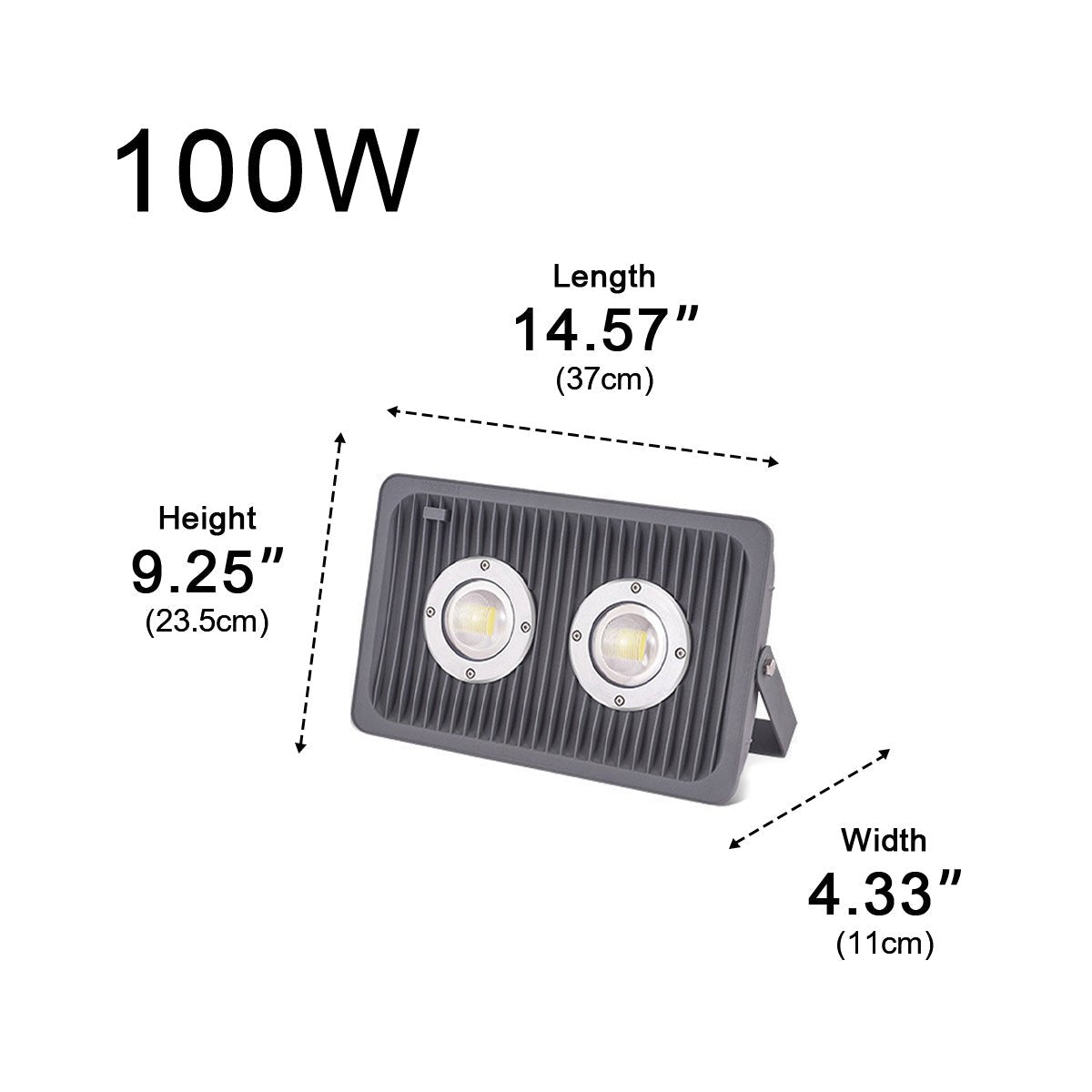 Waterproof Outdoor Safety Explosion - Proof LED Floodlight - Flyachilles