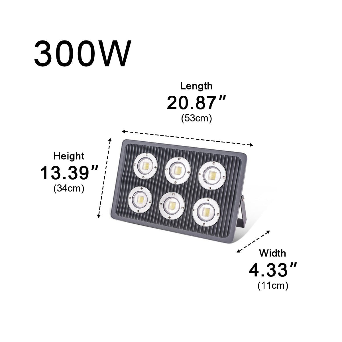 Waterproof Outdoor Safety Explosion - Proof LED Floodlight - Flyachilles